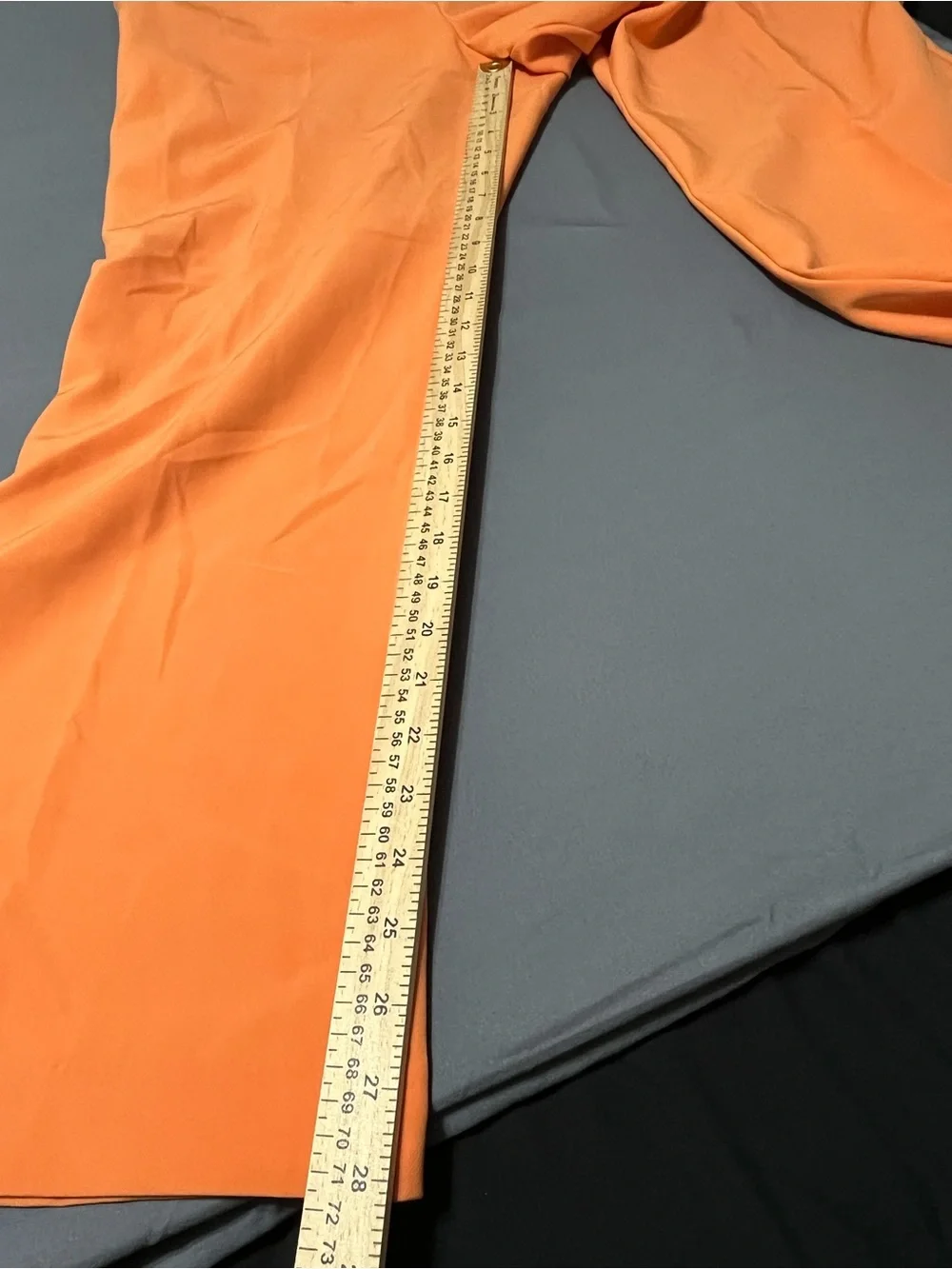 Worthington Wide-Leg High-Rise Pants in Orange